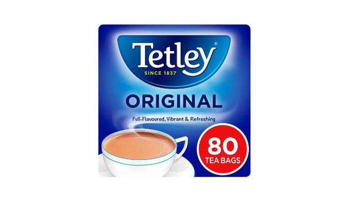 Tetley 80 Tea Bags (120970) 