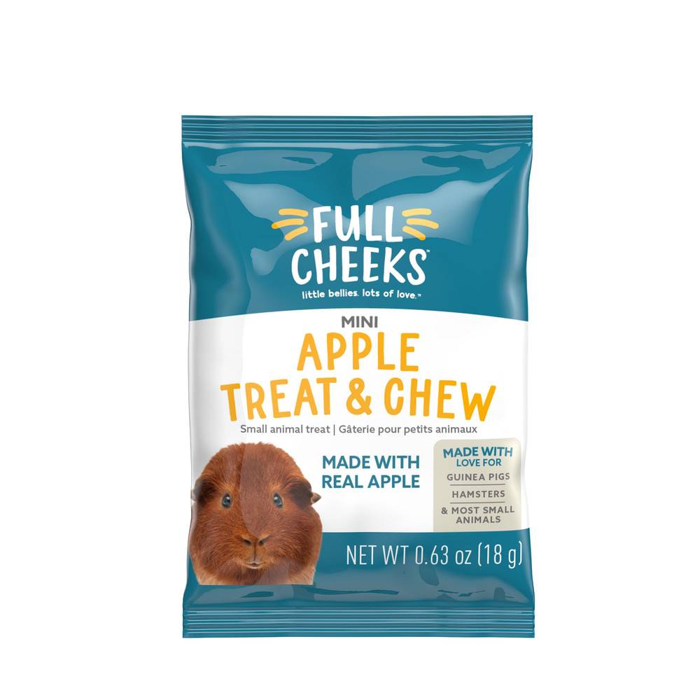 Full Cheeks Small Pet Mini Apple Treat & Chew