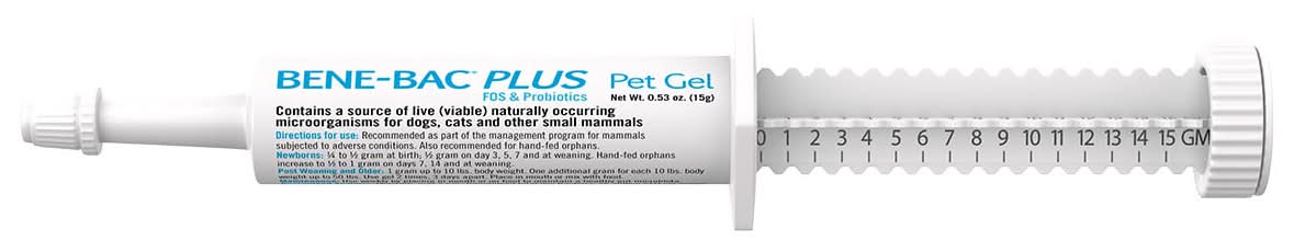 Pet-Ag · Bene-bac plus suplemento nutricional con probióticos en gel 15 g