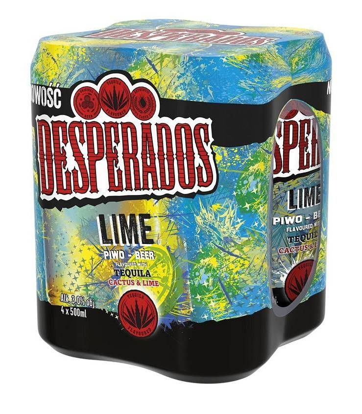 Desperado Lime 4 pack 500ml