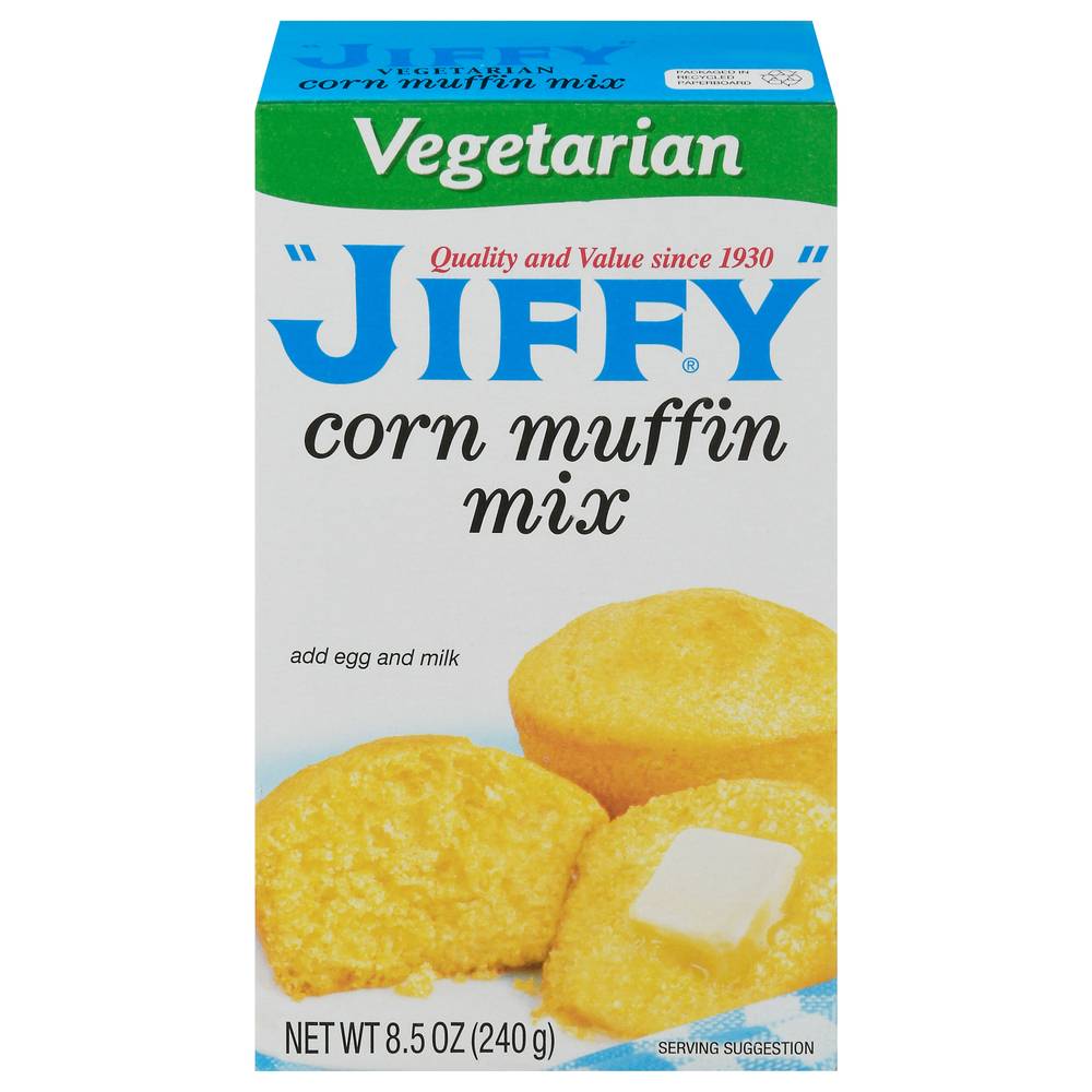 Jiffy Vegetarian Corn Muffin Mix (8.5 oz)