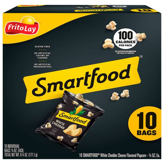 Smartfood Frito Lay White Cheddar Cheese Flavored Popcorn (10 ct)