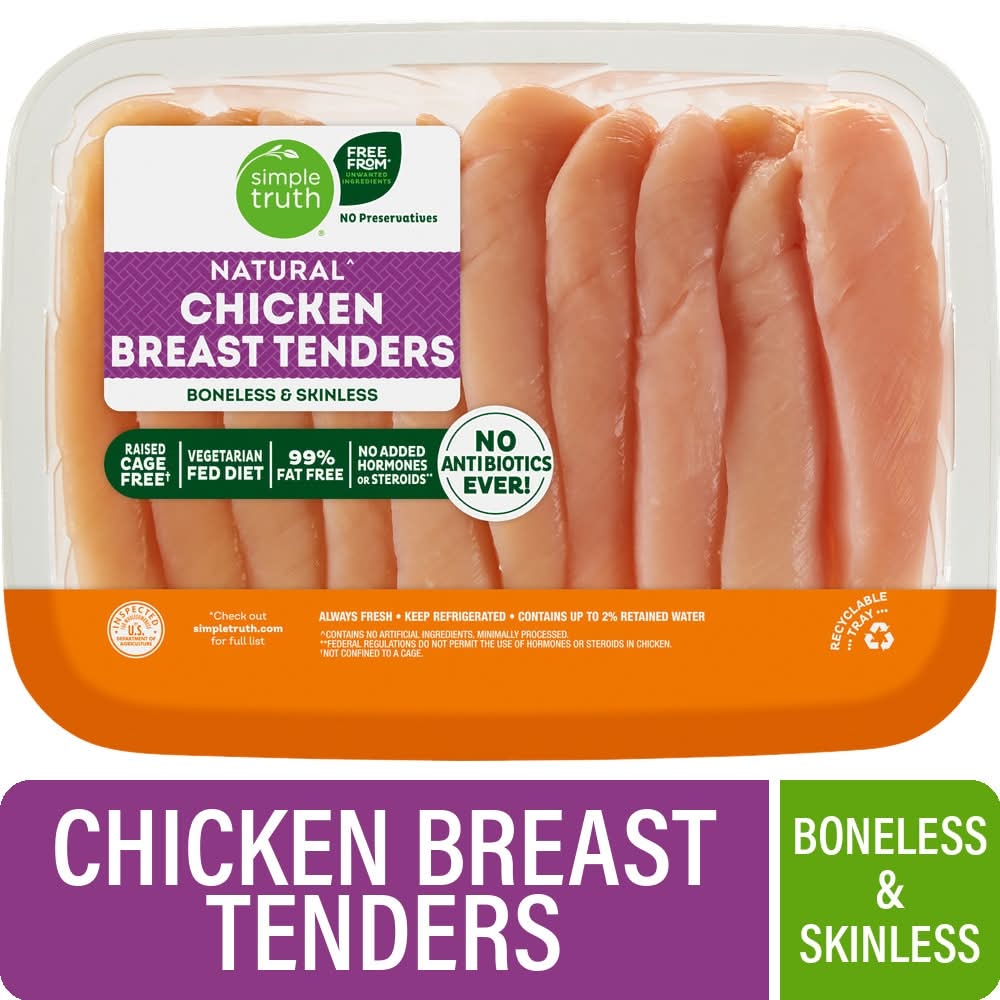 Simple Truth® Natural Boneless & Skinless Fresh Chicken Breast Tenders