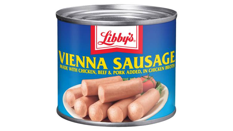 Libby'S Vienna Sausage In Chicken Broth, Canned Sausage