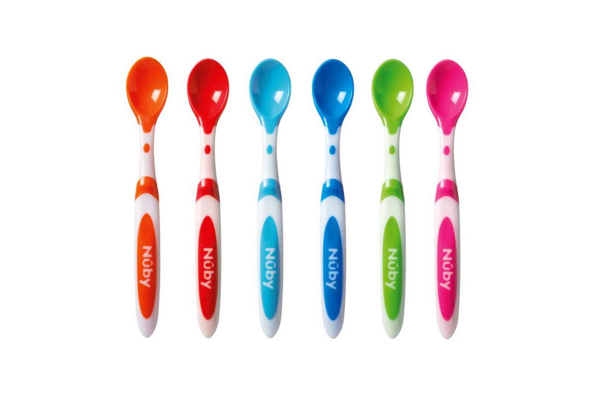 Nuby Weaning Spoons 6 Pack