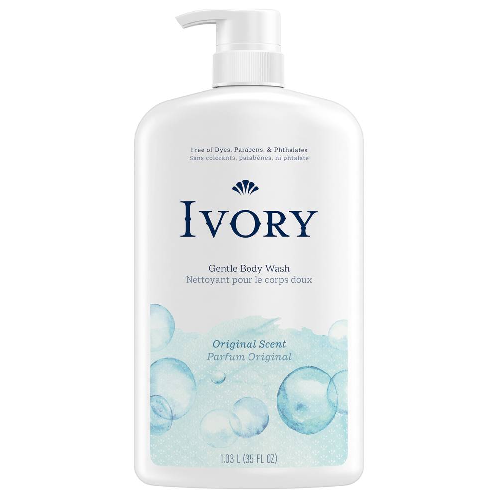 Ivory Original Scent Mild & Gentle Body Wash