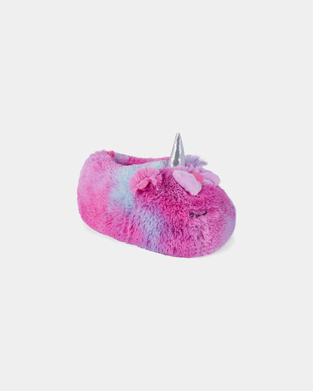 Carter's Girls Unicorn Ombre Slippers, M, Pink/Blue