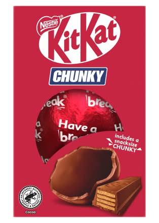 KitKat Chunky Milk Chocolate Small Easter Egg (110g)