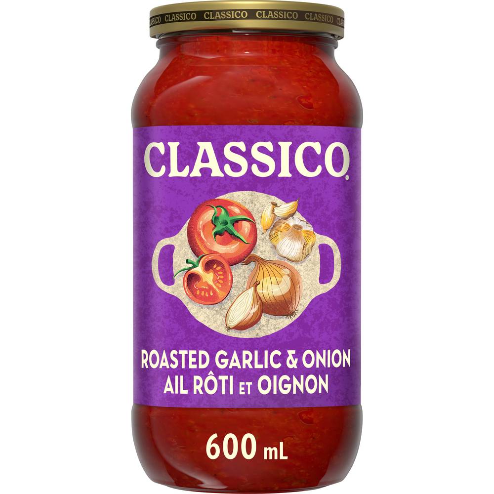 Classico Roasted Garlic and Onion Pasta Sauce (600 ml)