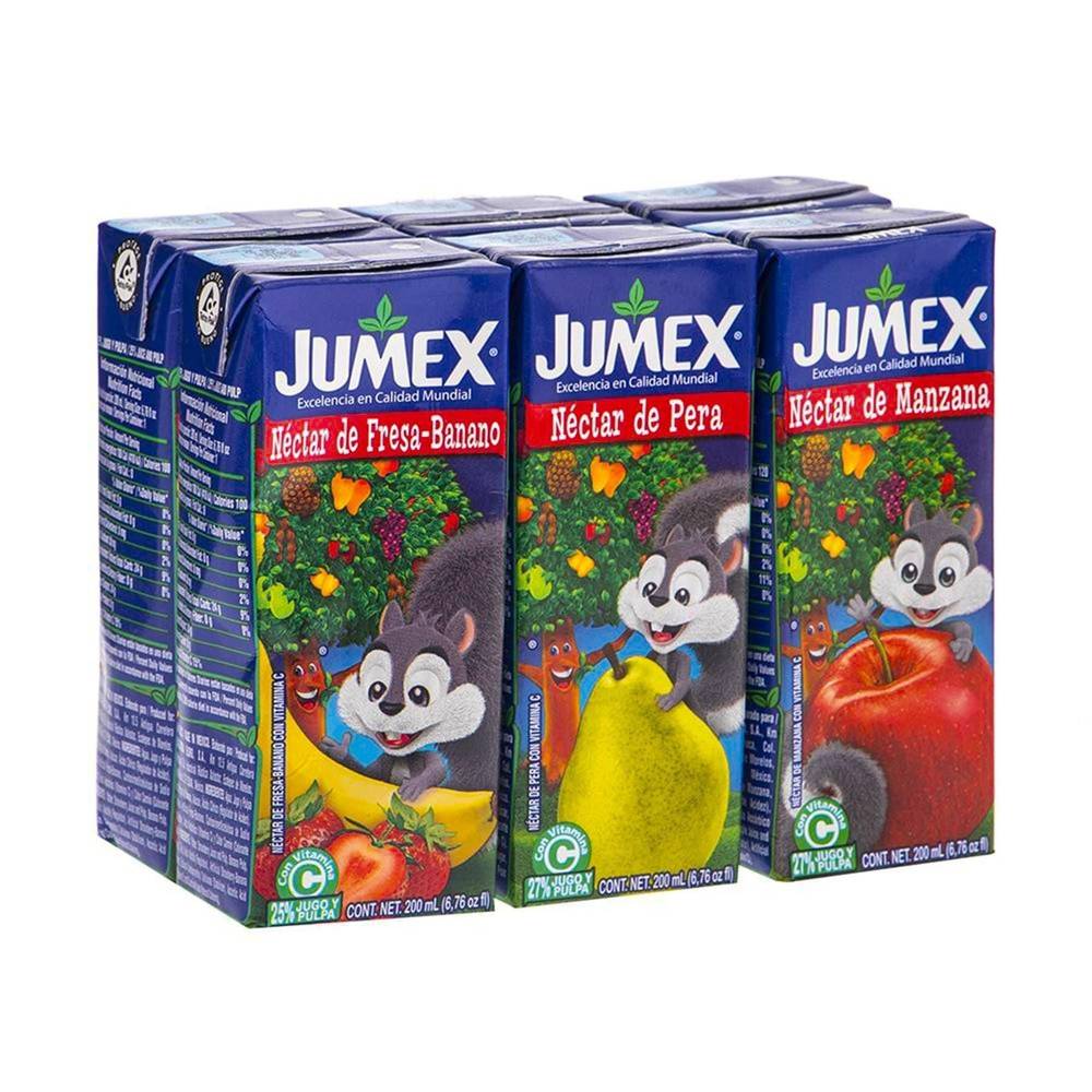 Jumex Of6 Pack Jugos Surtido 200ml