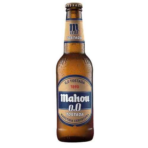 Lata Mahou 0,0 Tostada (España)