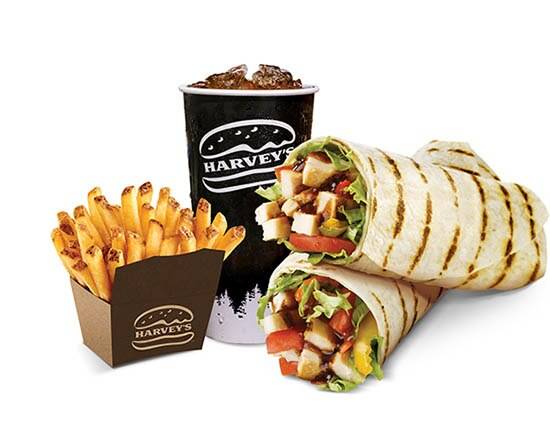 Grilled Chicken Wrap Combo