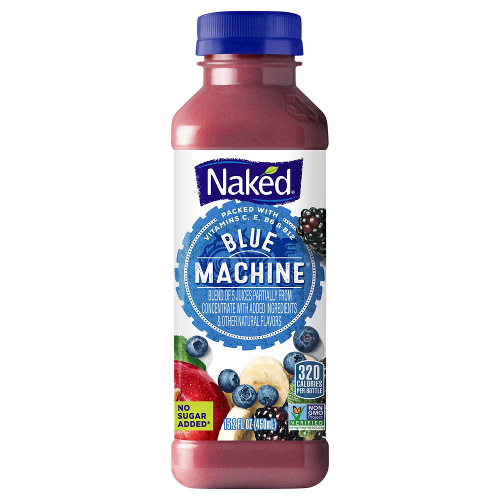 Naked Organic Juice, Blue Machine (15.2 fl oz)