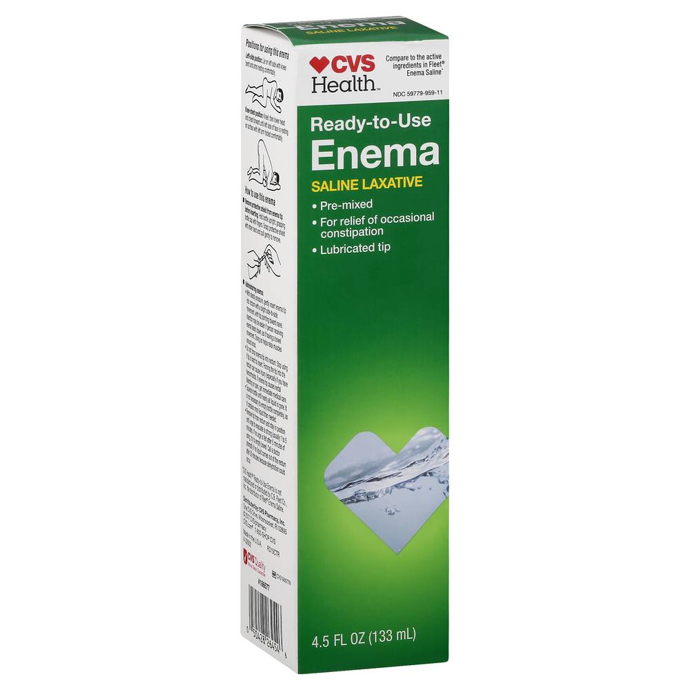 CVS Health Enema Saline Laxative (4.5 fl oz)