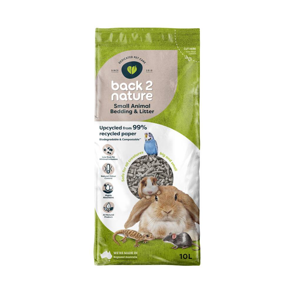 Back To Nature Small Animal Bedding & Litter 10L