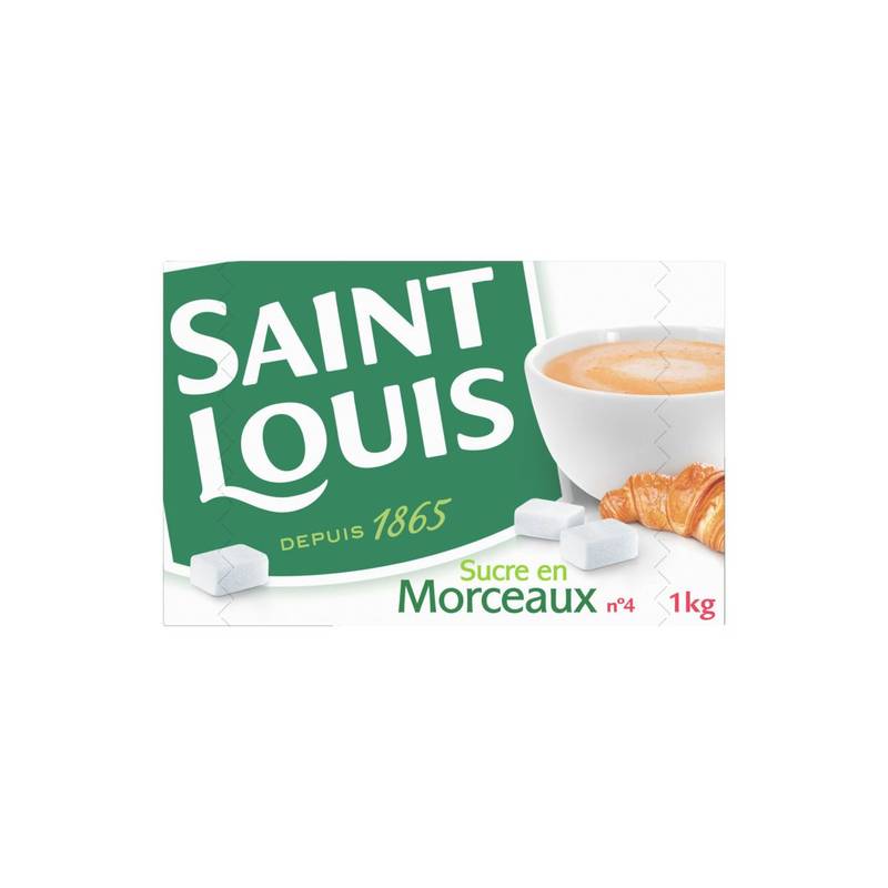 Saint Louis - Sucre en morceaux dominos n°4 (1kg)