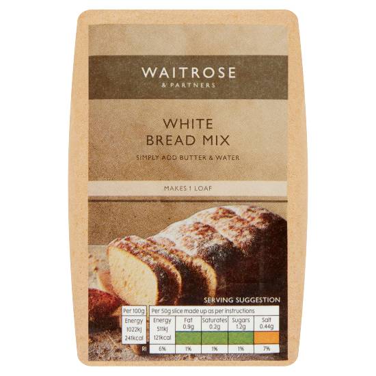 Waitrose White Bread Mix