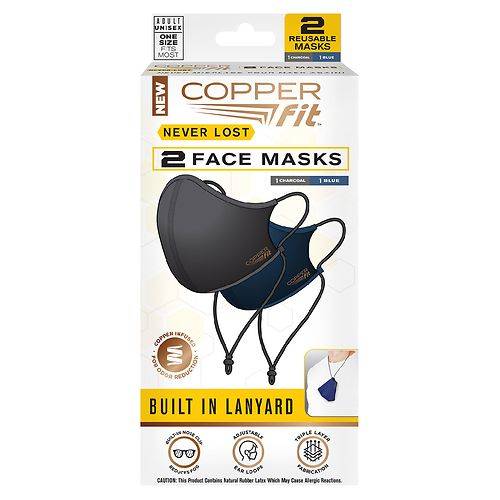 Copper Fit Guardwell Never Lost Mask - 2.0 ea