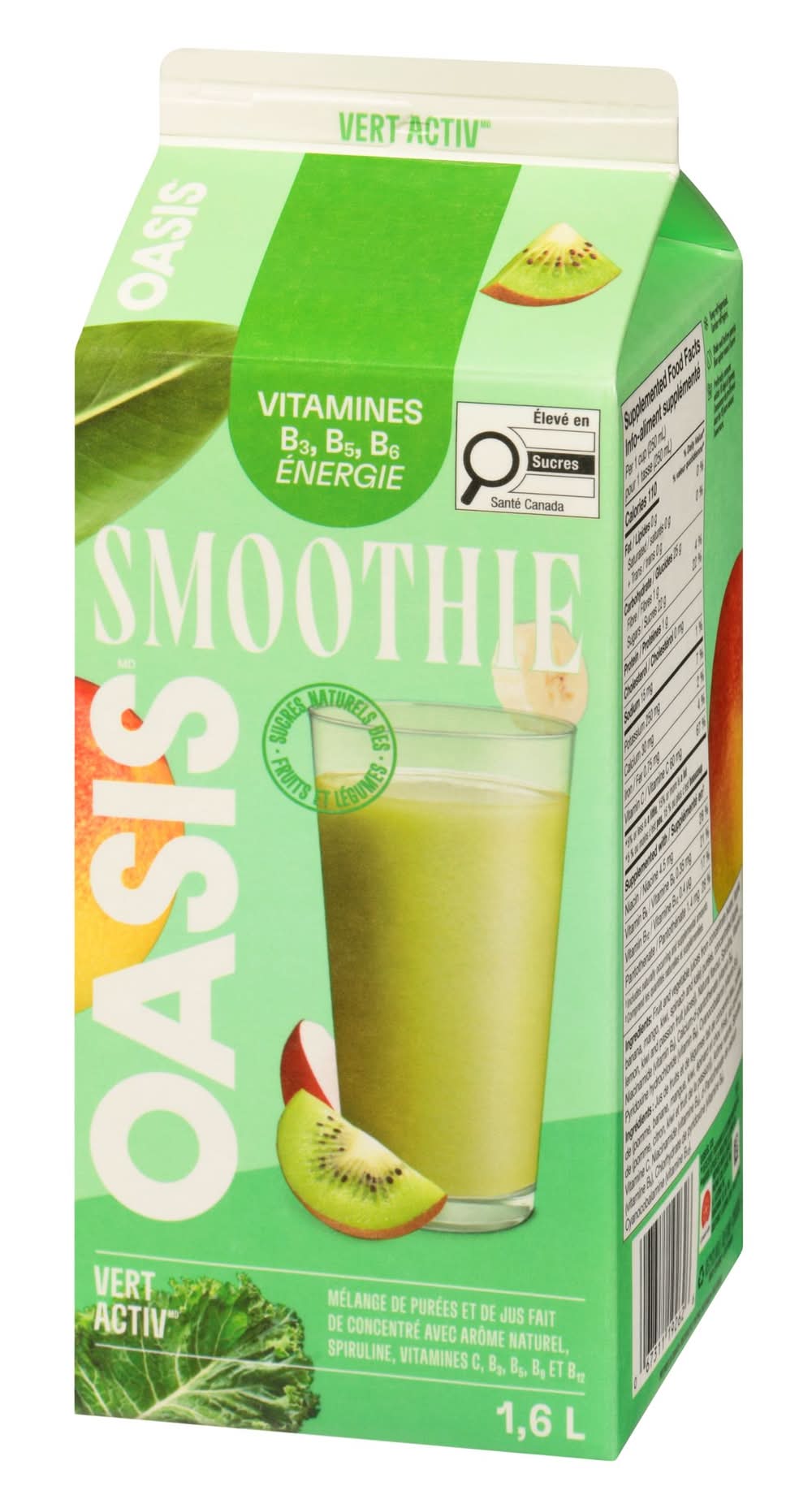Order Oasis Green Activ Smoothie - Delivery Near me | Uber Eats