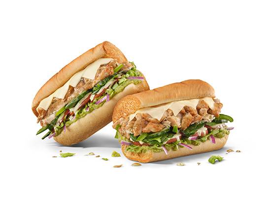 #7 Poulet déesse verte 12" / Green Goddess Chicken Footlong Sub