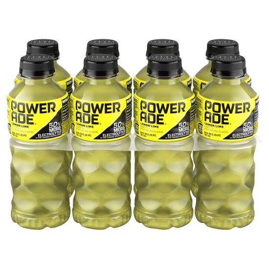 Powerade Lemon Lime Sports Drink (8 ct, 20 fl oz)