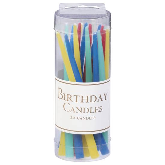 Caspari Brights Birthday Candles (20 ct)