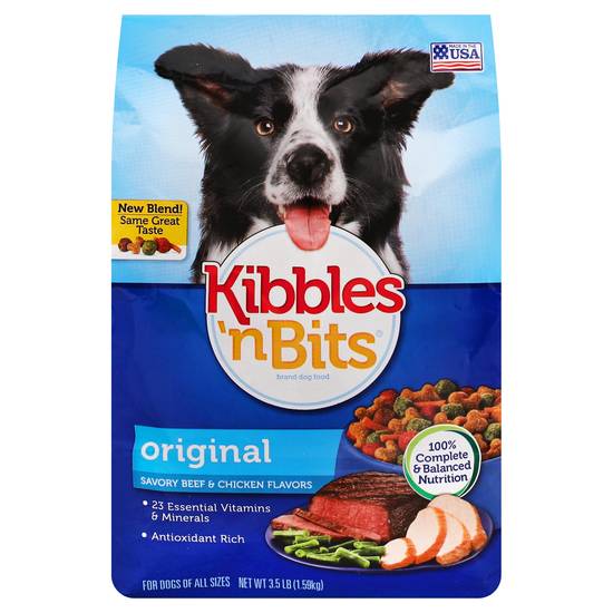 Kibbles 'N Bits Original Dry Adult Dog Food (3.5 lbs)