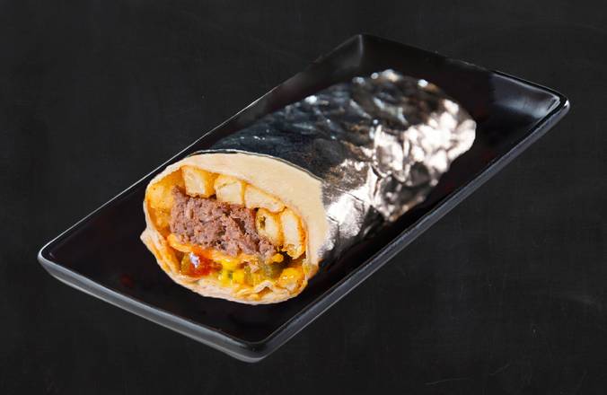 Cheeseburger Burrito