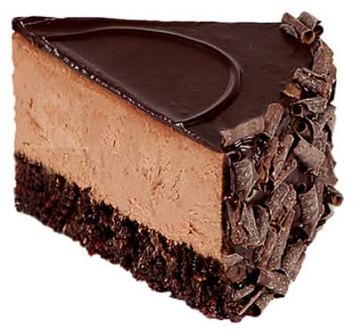 La Rocca Dark Chocolate Truffle Cake Slice - Each