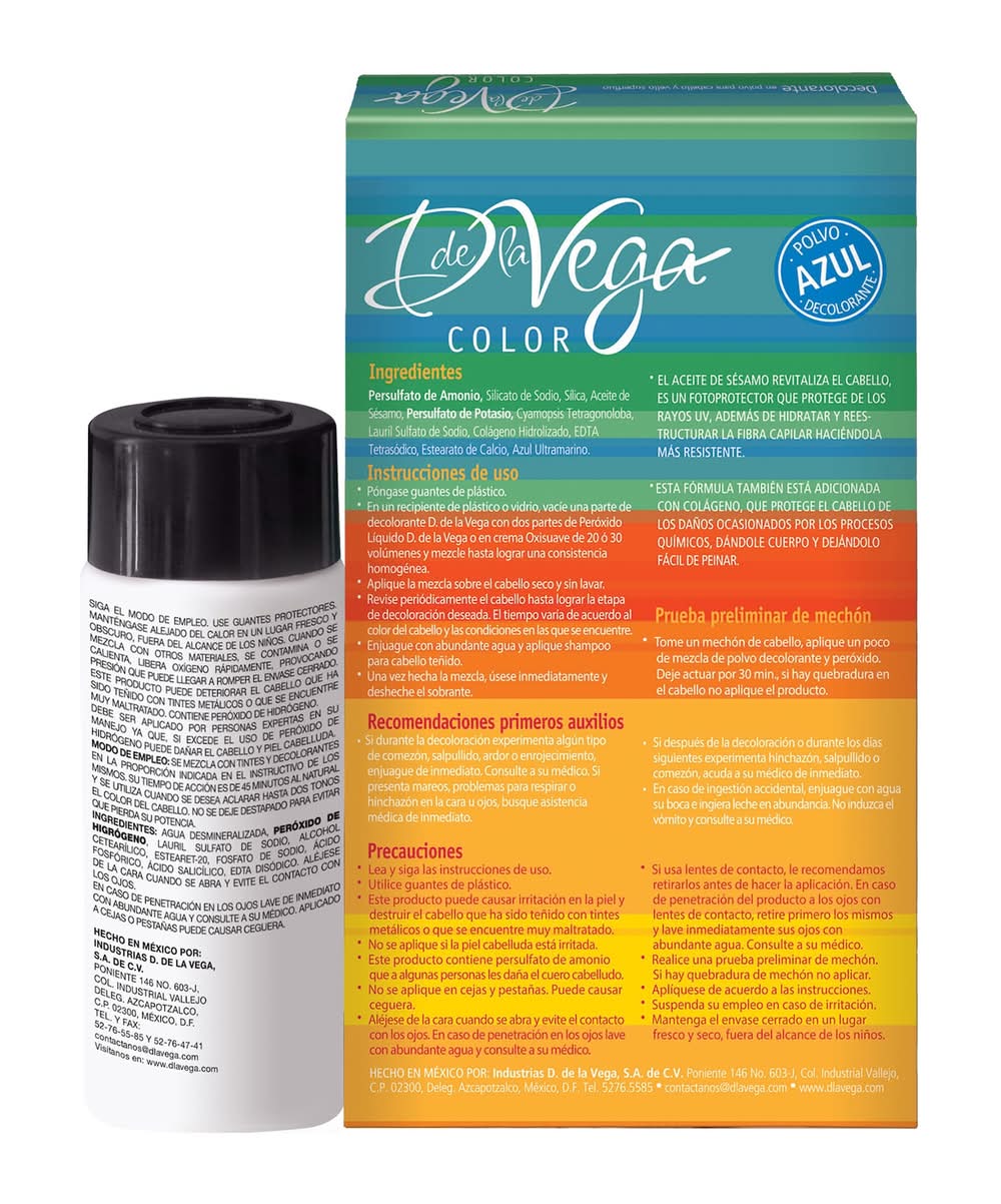 D de la Vega · Decolorante en polvo (50 g)