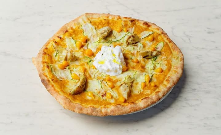 Gialla & Burrata (V)