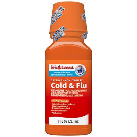 Walgreens Cold and Flu Relief Liquid Day (8 fl oz)