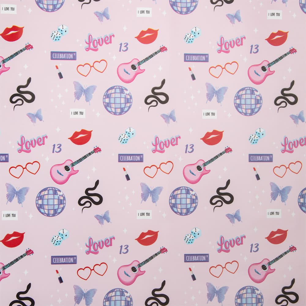 Printed Icons Gift Wraps Girl Icons