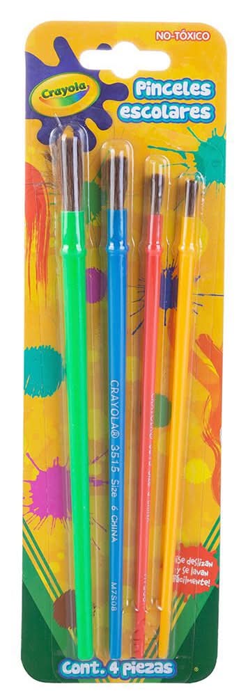 Crayola · Pinceles escolar (100 g)