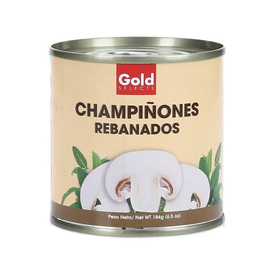 Champinones Rebanados Gold Selects 184 g