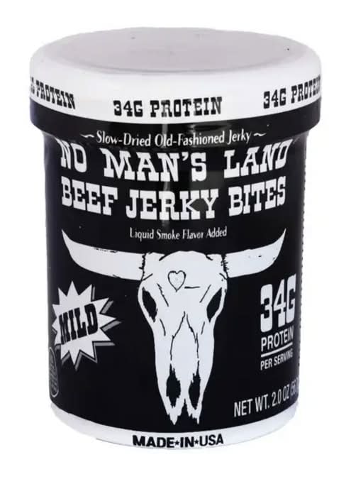 No Man's Land Jerky Bites Mild 2oz