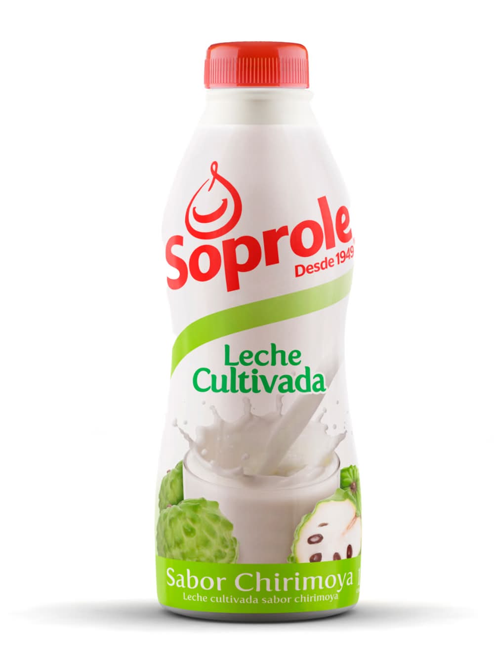 Soprole · Leche cultivada - Chirimoya (1 L)