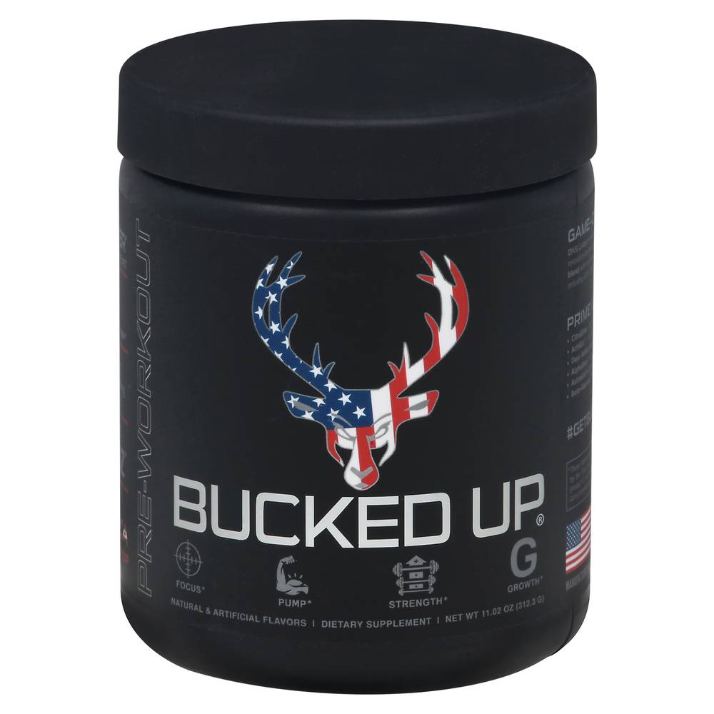 Bucked Up Rocket Pop Pre-Workout Energy Supplement (11.02 oz)