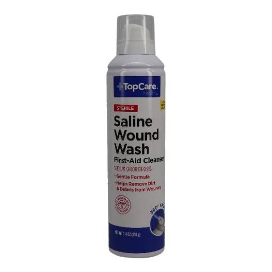 Topcare First Aid Cleanser Saline Wound Wash Sterile