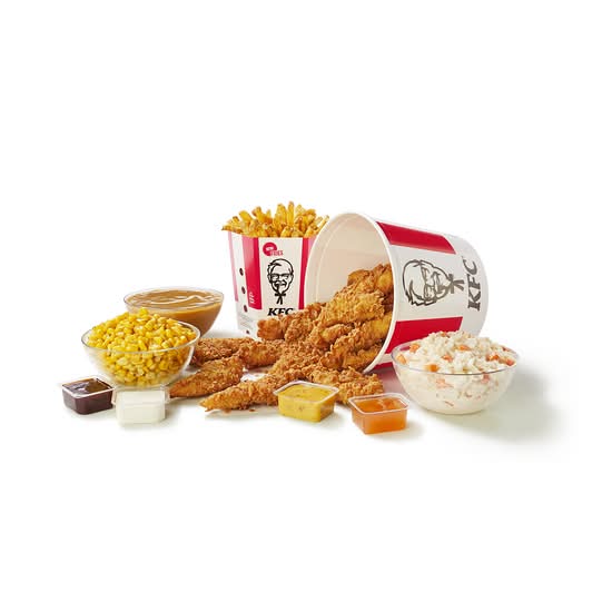 14 Piece Original Recipe Tenders Bucket and 4 Large Sides