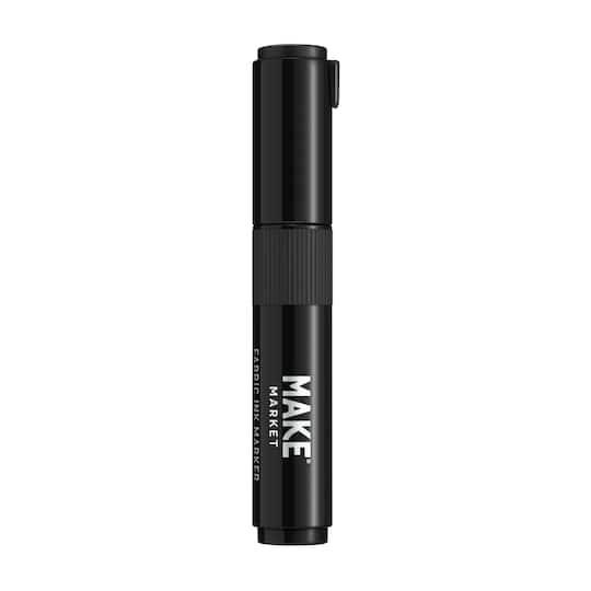 Jumbo Black Bullet Tip Permanent Fabric Ink Marker By Make Market