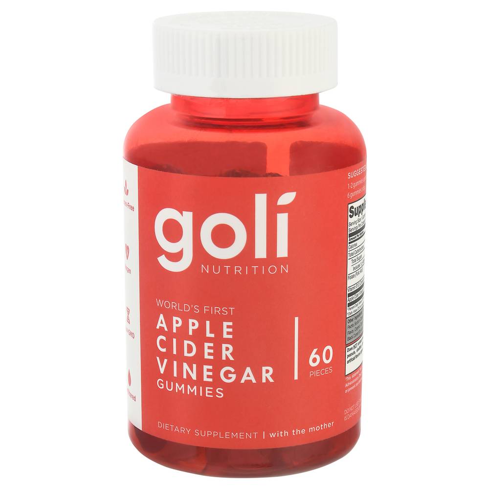 Goli Nutrition Apple Cider Vinegar Gummies (60 ct)