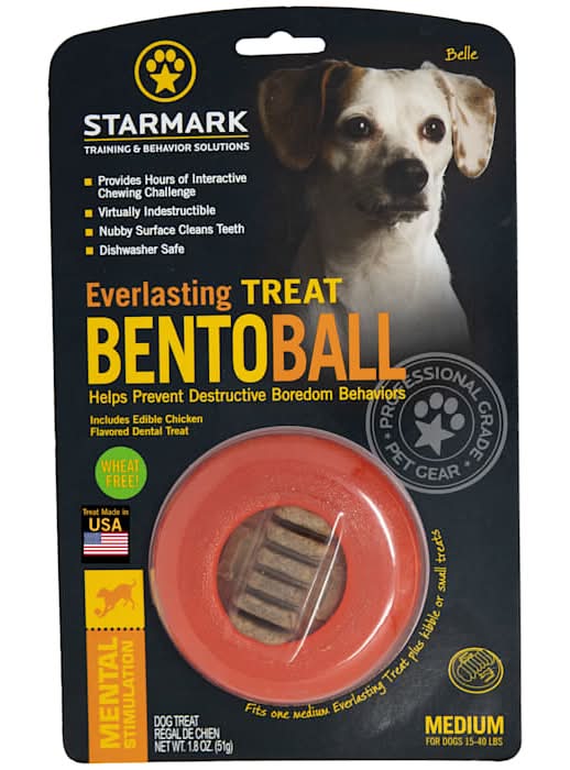 Starmark Everlasting Bentoball Dog Treat, Medium (1.8 oz)