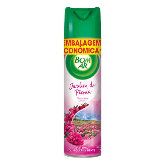 Bom ar aromatizador aerossol jardim de peônia (360ml)