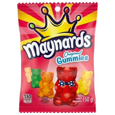 Maynards Bassetts Original Gummies Candy, Assorted (150 g)