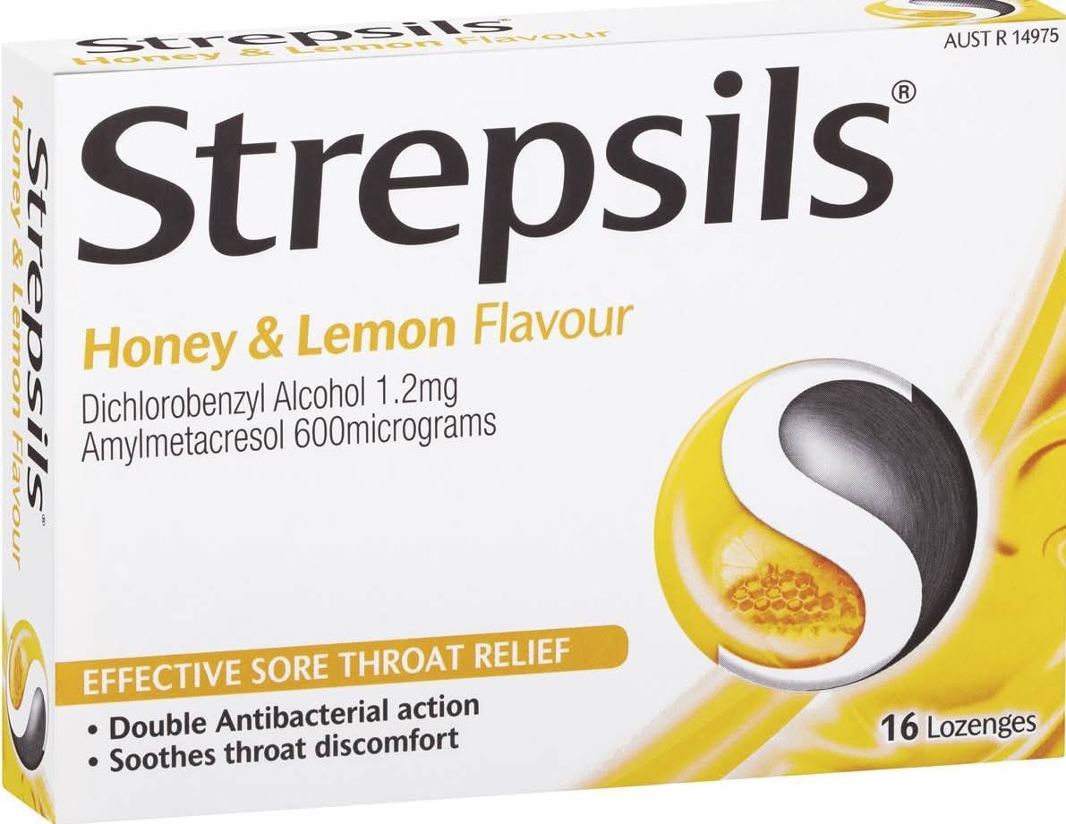 Strepsils Honey Lemon 16pk