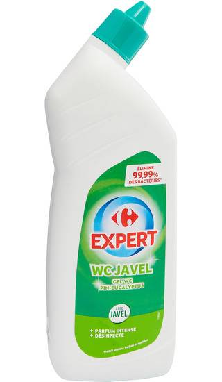 Gel WC javel pin eucalyptus CARREFOUR EXPERT - le flacon de 750mL