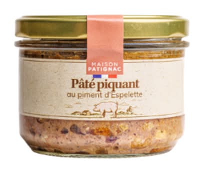 Pâté piquant au piment d'Espelette (180g)