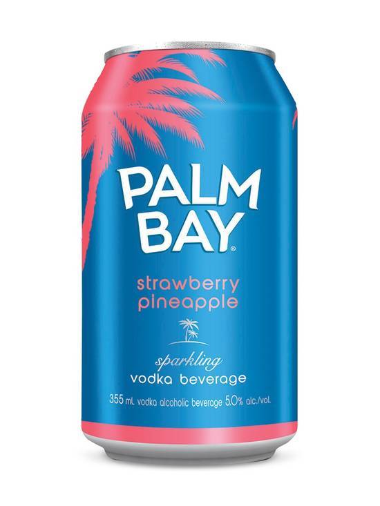 Palm Bay · Strawberry Pineapple Vodka Beverage (6 x 355 mL)