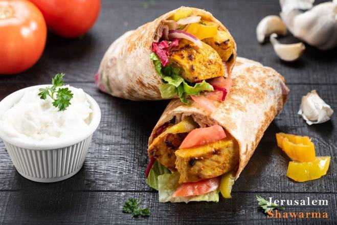 Shish Tawouk Wrap